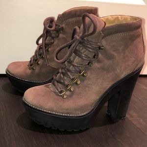 Polo Ralph Lauren Suede Hiking Boots